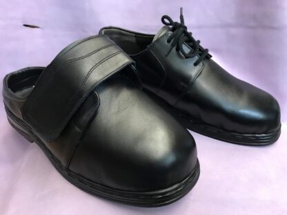 Pantofi la comanda din piele pentru picior umflat Dp5