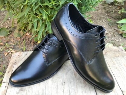 Pantofi piele pentru barbati - Un picior mai scurt Dp14